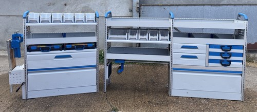Van racking shelving drawers - van,