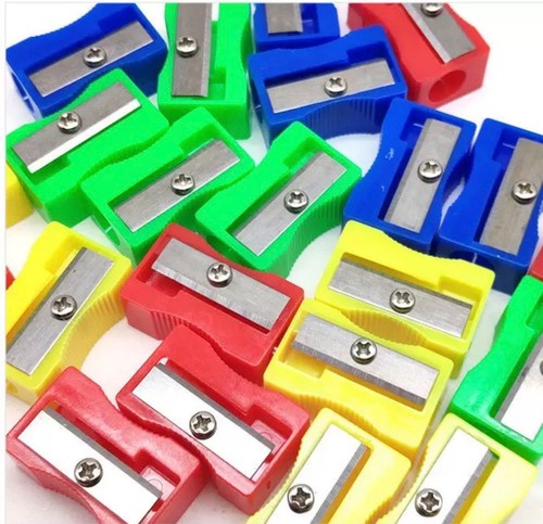 Plastic pencil sharpener kids - plastic,