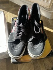 Vtg 2007 Vans Hosoi Sk8-Hi Pro Rising Sun VN-099NCOZ without box Men US9.5