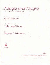 Telemann andante allegro - telemann, &