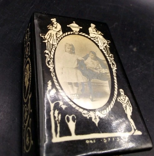 Vintage antique matchbox - vintage/antique,