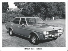 MAZDA RX4 SALOON c.1973 PUBLICITY B/W PHOTOGRAPH
