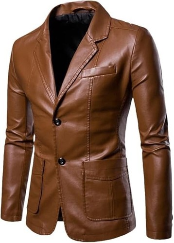 Men handmade leather - handmade, jacket