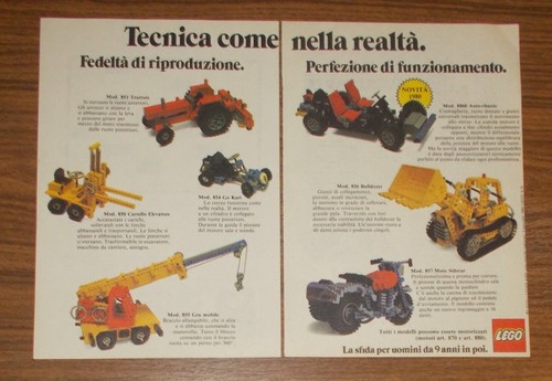 Rare advertising lego technic - lego,