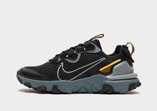 Genuine Nike React Vision Junior ® ( GS UK Sizes 6 EUR 39 ) Black / Cool Grey