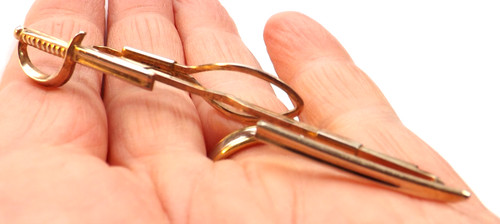 Vintage stratton tie slide - stratton,