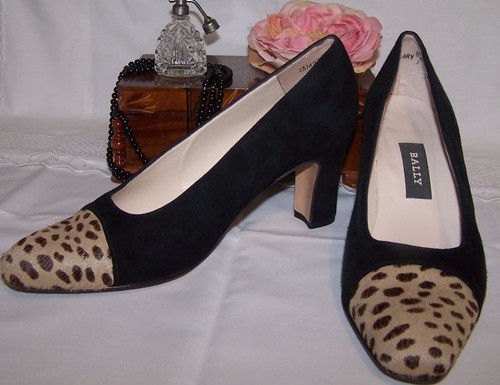 Bally black suede - black, &