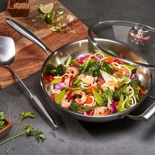 MIU Stainless Steel 34cm Wok &