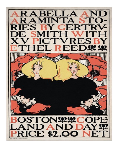 Vintage art nouveau wall - art,