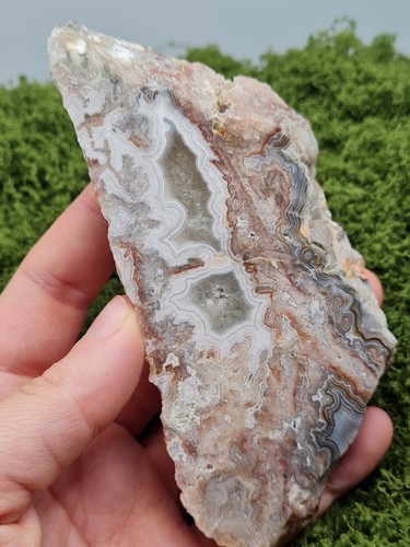 Mexican agate slab semi - mexican,