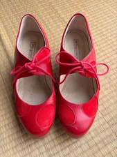 ona Cervera Red Flamenco Shoes