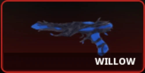 Blue willow gun - blue,