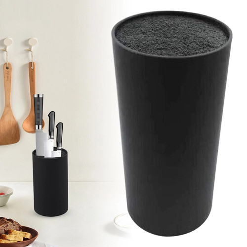 Knife block holder round - block,