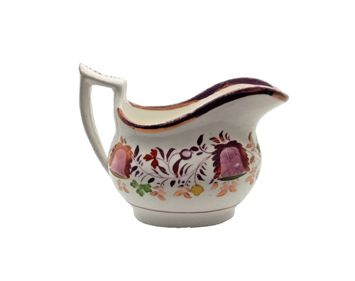 Antique 19th sunderland pink - 19th,
