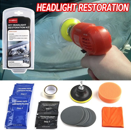 Headlight restoration car - restoration, kits