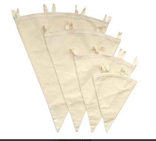 Cone cotton straining bag for - cotton,