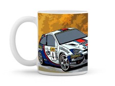 FORD FOCUS RALLY CAR MUG COLIN