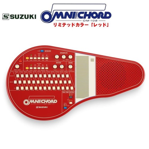 Suzuki omnichord 108 red - om-108,