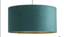 Habitat Teal Velvet & Foil