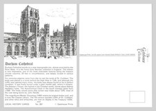 Postcard - Durham Cathedral