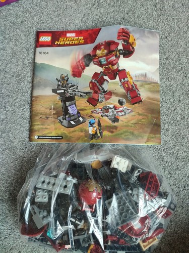 Lego 76104 hulkbuster smash - hulkbuster, smash-up