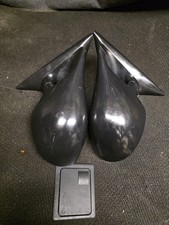 BLACK MANUAL MIRRORS FOR BMW