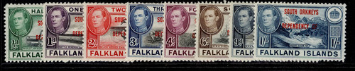 Falklands south orkneys gvi - -,