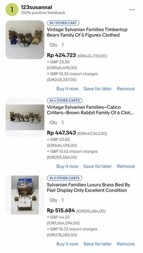 Bundle sylvanian families - bundle,