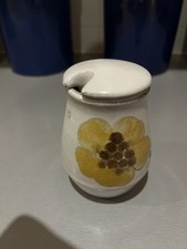 Denby Minstrel Mustard Pot