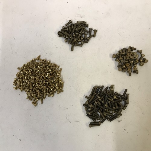 Brass machine screws imperial - brass,