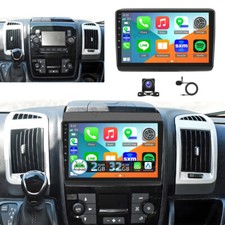 For Fiat Ducato Peugeot Boxer Citroen Jumper Carplay Android Radio GPS Head Unit