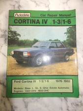 Autodata Ford cortina mk4 1.3 1.6 1976-1982 OHV OHC workshop repair manual
