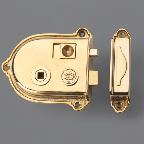 Solid polished brass - solid, cromwell