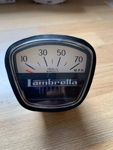 Lambretta 70mph speedo - lambretta,