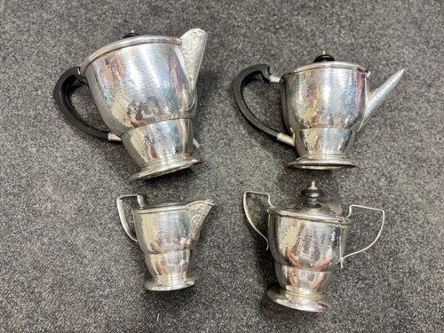 Vintage piece tea service - 4-piece,