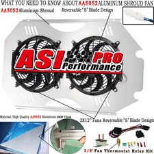 Aluminium Radiator Shroud Fans