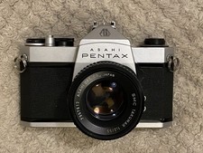 Asahi Pentax SP1000 35mm SLR + SMC Takumar 55mm f/2 Lens – Fully Working