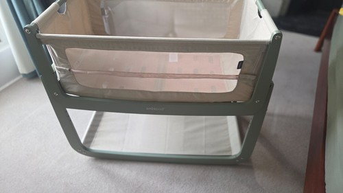 Snüzpod bedside crib sage - 5,