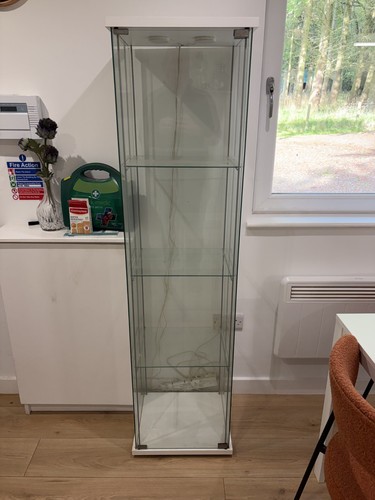 Ikea detolf glass display - glass,