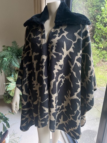 Dennis basso black faux fur - , black/faux