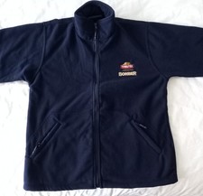 Thwaites Lancaster Bomber Fleece Jacket Size L Navy Brewery Embroidered NWOT