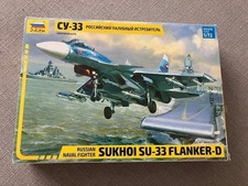 ZVEZDA SUKHOI SU-33 FLANKER D 1:72 SCALE MODEL KIT 7297