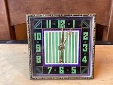 Art Deco Portable Clock By J