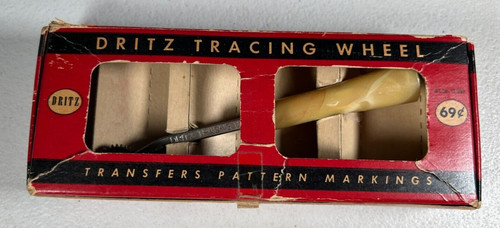 Vintage dritz tracing - tracing, wheel
