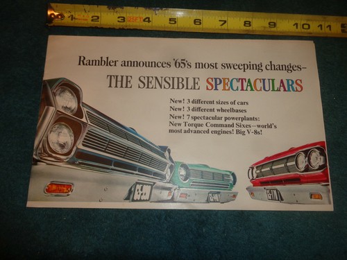 1965 rambler full line - full-line, sales