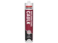 Soudal Trade Decorators Caulk Paintable Acrylic Silcone Sealant Adhesive Gap Fil