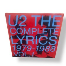 U2 The Complete Lyrics, Vol 1
