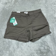 Boston Traders Women's Size 12 Casual Shorts Brown d1299