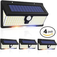 4x Solar Garden Lights Outdoor
