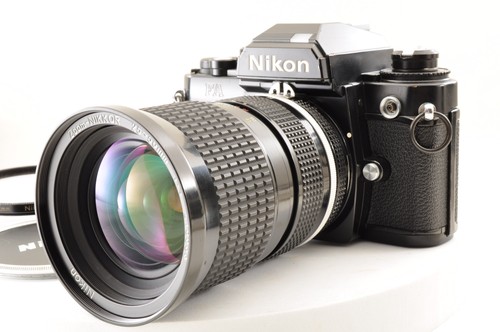 Nikon black 35mm slr - black,